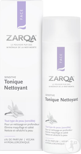 Zarqa Face Sensitive Tonique Nettoyant Flacon 200ml