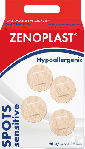 Zenospot Sensitive Pansement Hypoallergénique 22mm Pièces 20