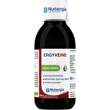 Nutergia Ergyveine Lichte Benen Fles 250ml