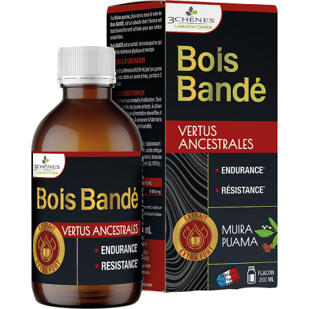3 Chênes Bois Bandé Duurzaamheid En Weerstand Fles 200ml