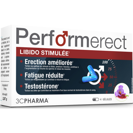 3 Chênes Perform Erect 4 Capsules