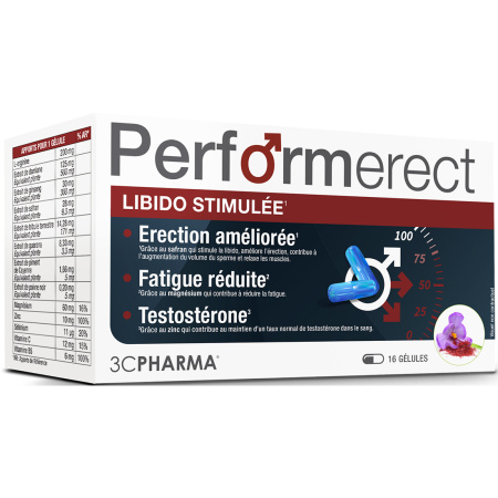 3 Chênes Perform Erect Voedingssupplement 16 Capsules