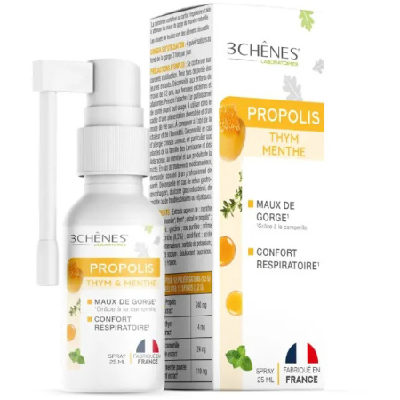 3 Chênes Propolis Keelspray Fles 25ml