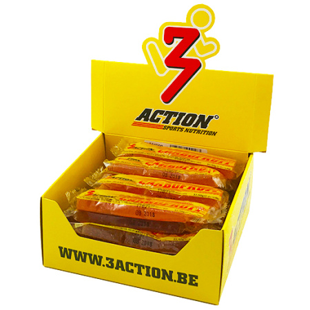3Action Carbofruit Vruchtenpasta Sinaasappel 25x37,5g
