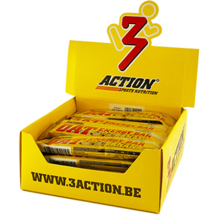 3Action Energy Bar Banaan 20 Stuks x 45g