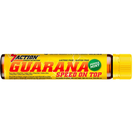 3Action Guarana Speed On Top Voedingsupplement Smaak Peppermint Ampul 25ml
