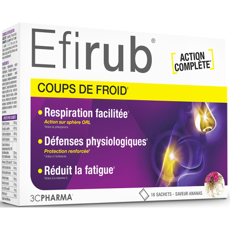 3C Pharma Efirub 16 Zakjes