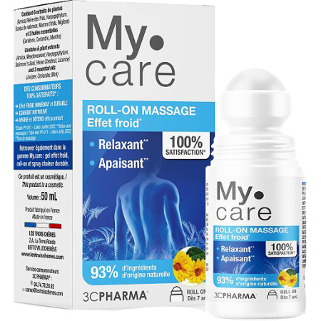 3C Pharma My Care Koude Massage Roll-On 50ml