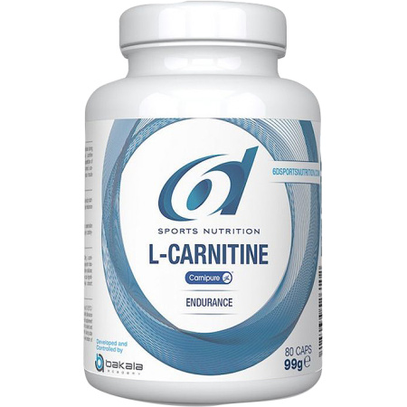 6D Sixd L-Carnitine Carnipure 80 Capsules
