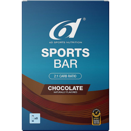 6D Sports Bar Chocolade 6x46g