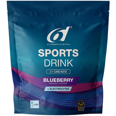6D Sportdrank Bosbes 1kg