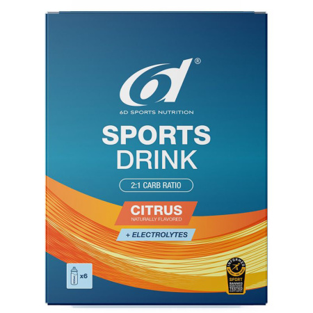 6D Sports Drink Citrus 6x33g