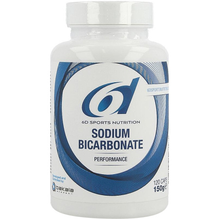 6D Sports Natriumbicarbonaat 120 Capsules