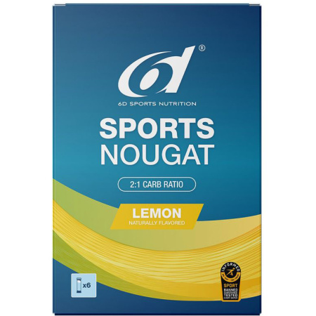 6D Sports Nougat Lemon 6x35g