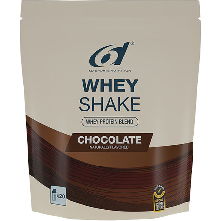 6d Whey Shake Chocolate Poeder 500g