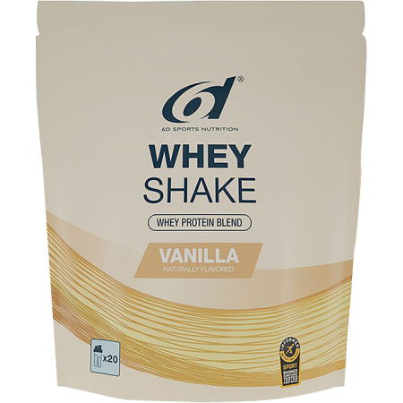 6d Whey Shake Vanilla Poeder 500g