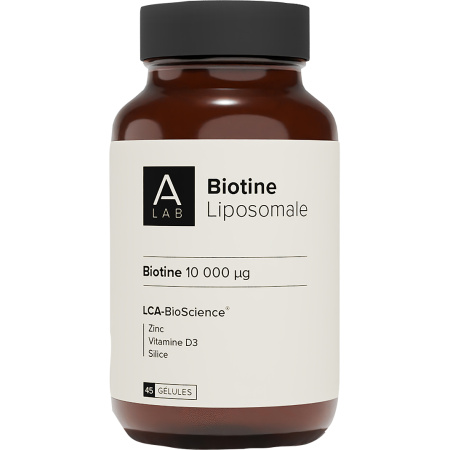 A-Lab Liposomale Biotine 10000µg Haargroei En Nagels 45 Capsules
