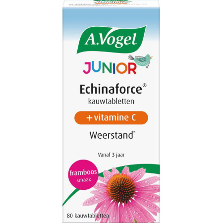 A.Vogel Echinaforce Junior + Vitamine C Weerstand 80 Tabletten