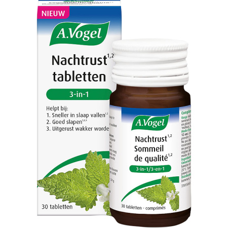A.Vogel Nachtrust Tabletten 3In1 30 Stuks