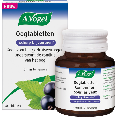 A.Vogel Oogtabletten Voor Het Gezichtsvermogen 60 Stuks