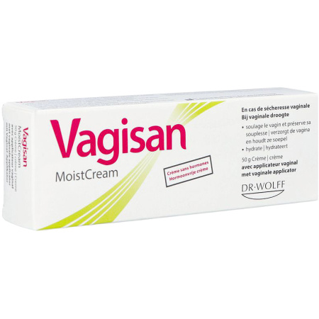 Abbott Vagisan Moisturising Cream Vaginale Droogte Tube 50g