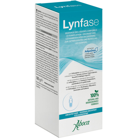 Aboca Lynfase Vloeibaar Concentraat Drainage En Afvoer Van Vocht 180g