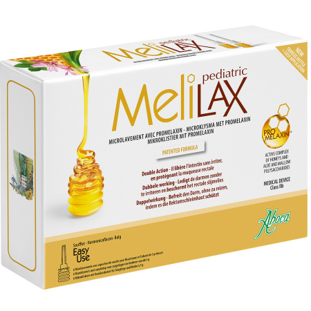 Aboca MeliLax Pediatric Microklysma Met Promelaxin 6x5g