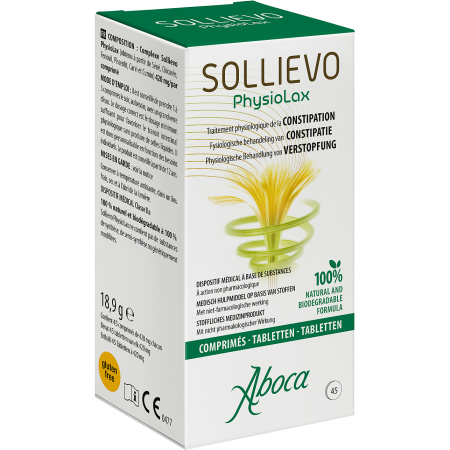 Aboca Sollievo Physiolax Fysiologische Behandeling Van Constipatie 45 Tabletten