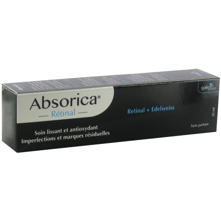 Absorica Retinal Crème Gladmakende En Antioxiderende Gezichtsverzorging Tube 30ml
