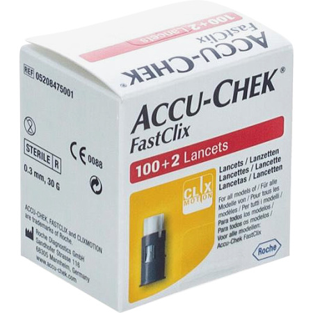 Accu-Chek FastClix 17x6 Lancets