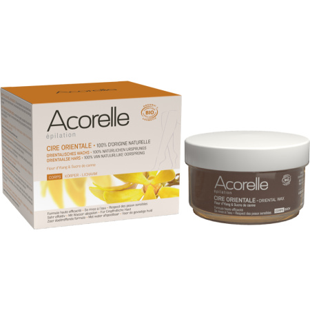 Acorelle Epilation Orientaalse Wax Voor Het Lichaam Bio Pot 300g