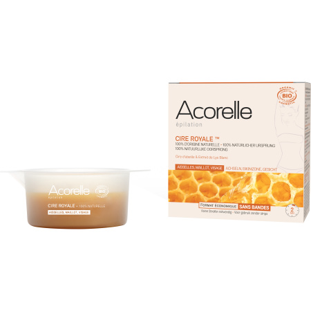 Acorelle Epilation Royal Wax Voor Oksels Bikinilijn En Gezicht Bio 100g