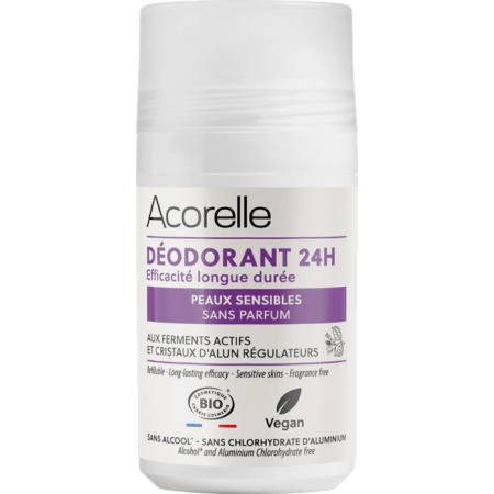 Acorelle Organic Roll-On Deodorant voor de Gevoelige Huid Fles 50ml