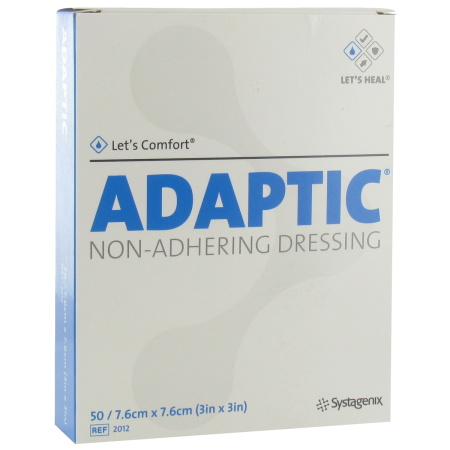 Adaptic Kompressen Doordrenkt 7,5 x 7,5cm 50 Stuks (2012)