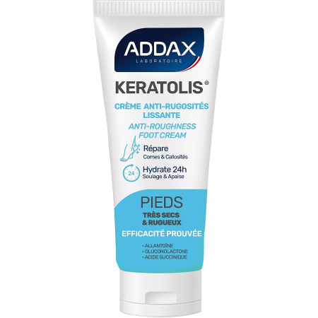 Addax Keratolis Anti-Ruwheids Verzorgende Crème Voor Zeer Droge & Ruwe Voeten 50ml