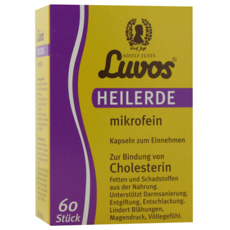 Adolf Justs Luvos Micro-Fijn Medicinale Klei 60 Capsules