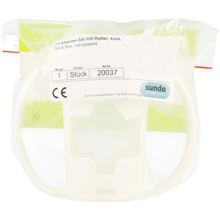 Advys Beker Adhome Bekerhouder Met 2 Korte Schuine Tuitjes 1 Set
