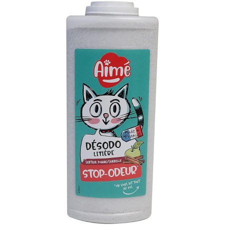 Aimé Anti-Odor Kattenbakontgeurder Appelkaneelgeur 700ml
