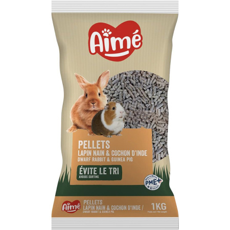 Aimé Nutri Balance Kroketten Dwergkonijn En Cavia 1kg