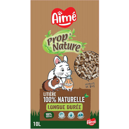Aimé Prop'Nature Superabsorberend Plantenstrooisel Knaagdieren Met Houtpellets 10l