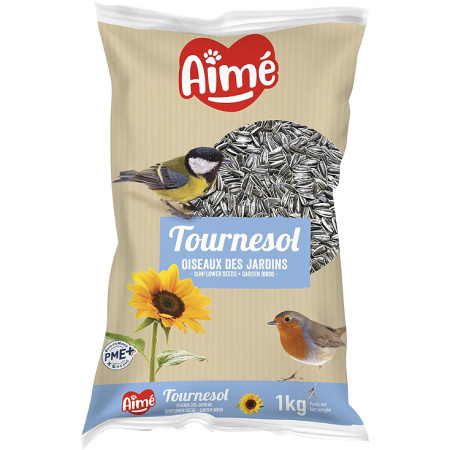 Aimé Zonnebloempitten Tuinvogels 1kg