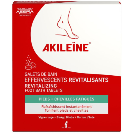 Akiléine Badkiezelstukjes 6x20g