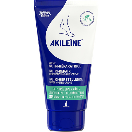 Akileïne Voedende Herstellende Crème Zeer Droge Voeten 75ml