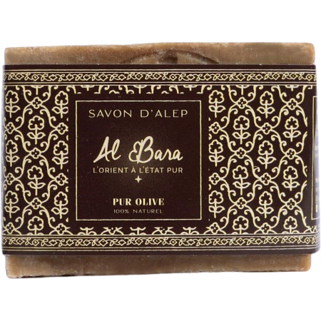 Al Bara Aleppo Zeep Pure Olijfolie Gezicht En Lichaam Alle Huidtypen 200g