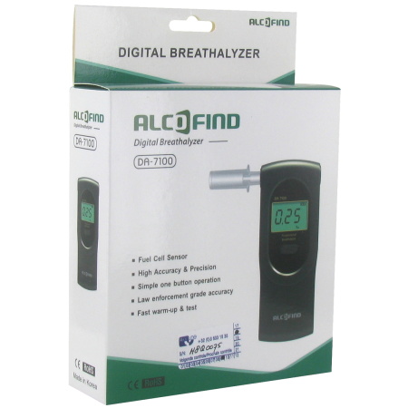Alcofind DA-7100 Alcoholtest Digitaal 1 Stuk