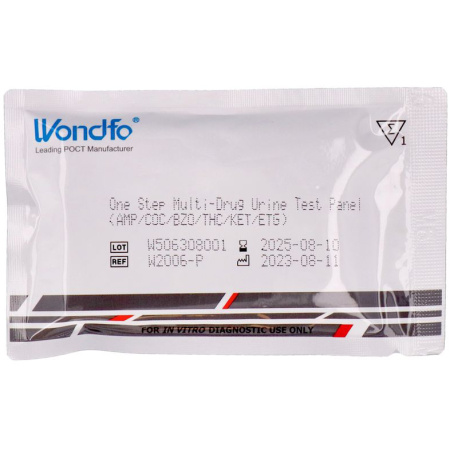 Alcoline Multi Urine Testpanel AMP-COC-BZO-THC-KET-ETG 1 Stuk