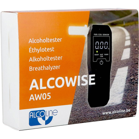 Alcowise AW05 Alcoholtester Voor Persoonlijk Gebruik 1 Stuk + 3 Mondstukken