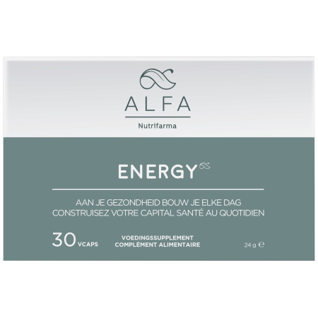 Alfa Energie Voedingssupplement 30 Plantaardige Capsules