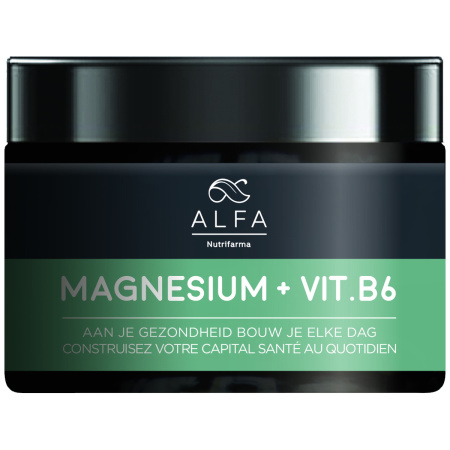 Alfa Magnesium + Vit. B6 Voedingssupplement 90 V-Caps