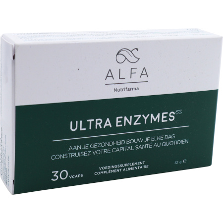 Alfa Ultra Enzymes 30 Vegetarische Capsules